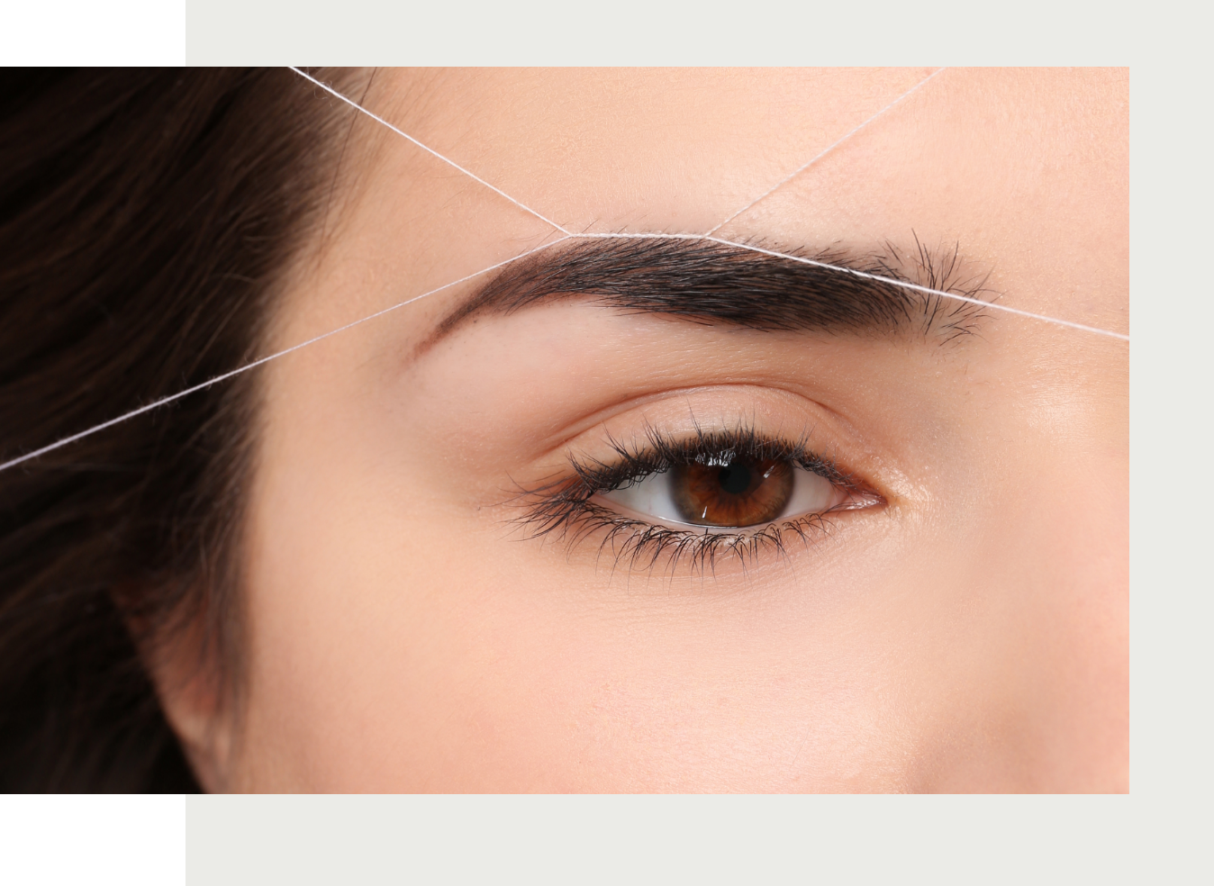 brow threading technique